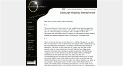 Desktop Screenshot of edinburghweddings.com